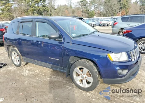 2013 Jeep Compass Sport from USA, damaged, VIN 1C4NJDBB3DD248329